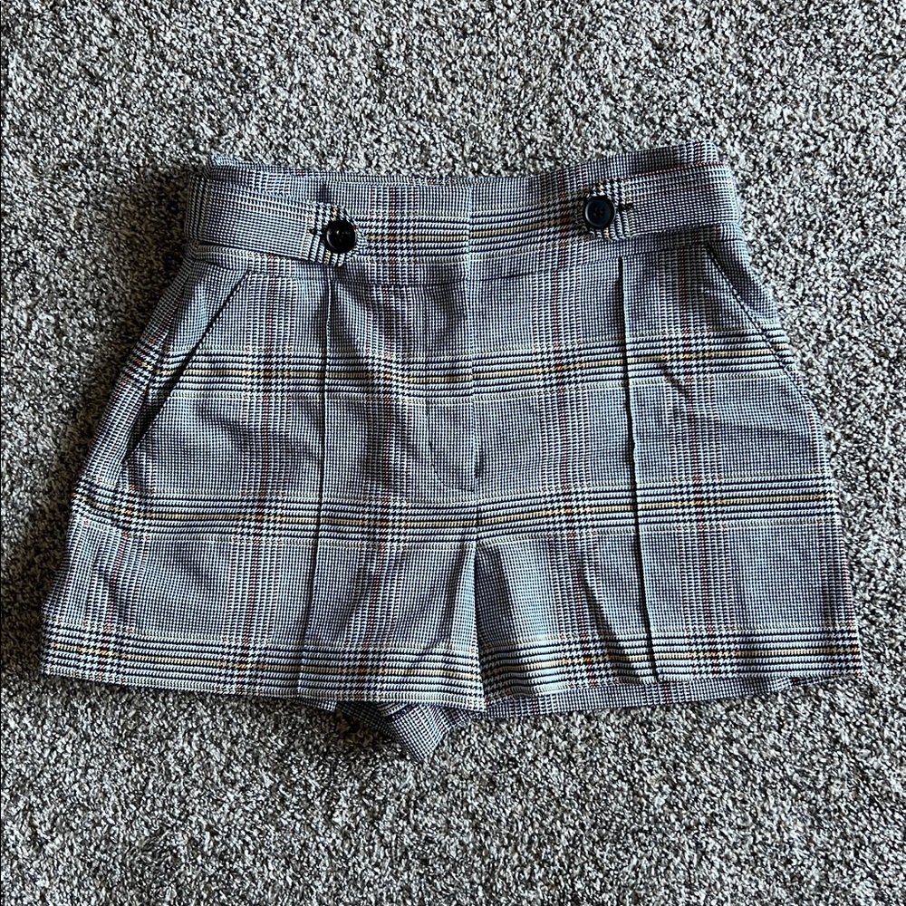 VERONICA BEARD | Betty Plaid Shorts - Picture 5 of 9